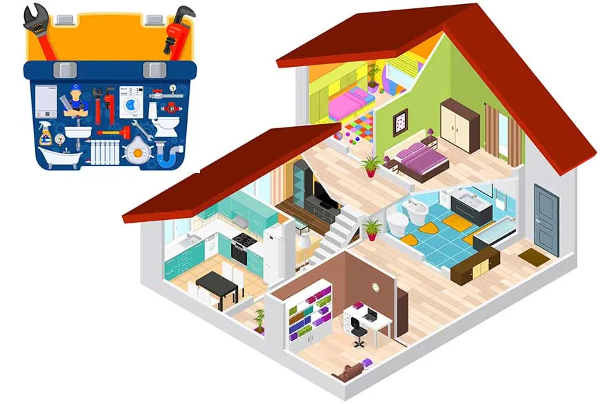 Installation sanitaire d’une nouvelle maison